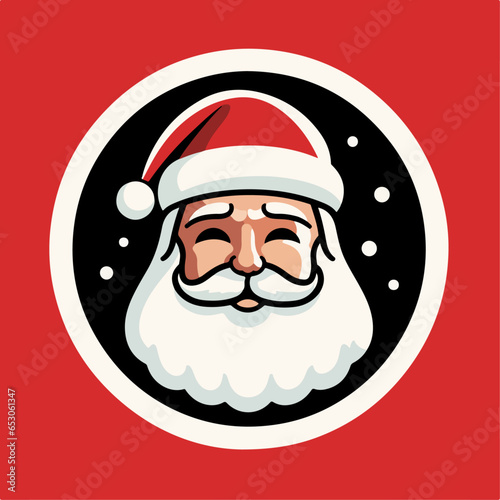 Santaclos Vector Mask photo