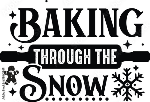 Christmas Baking Quotes SVG Design, Pot Holder SVG Design, Let's get Baked