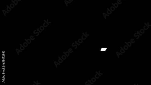 Set of Animated Hand Drawn circle Elements, oval, highlighter, frames, borders and elements for selecting text. Transparent Background Animation