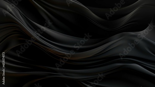 black background abstract cloth 