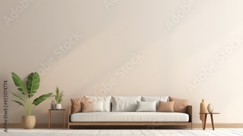 beautiful living room showcase interior design backdrop cosy comfort sofa with natural color scheme with simple decorating items and treepot easy lifestyle house ideas design background