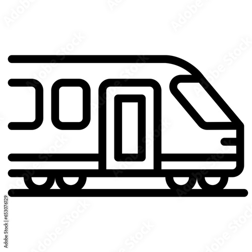  train, subway, train station, mrt,  transport, transportation Icon, Line style icon vector illustration, Suitable for website, mobile app, print, presentation, infographic and any other project.