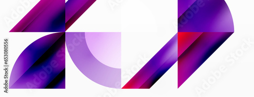 Minimalist marvel - squares and circles unite in harmonious geometry. Muted tones weave serene backdrop where structured tiles form dance of timeless elegance, epitomizing modern simplicity