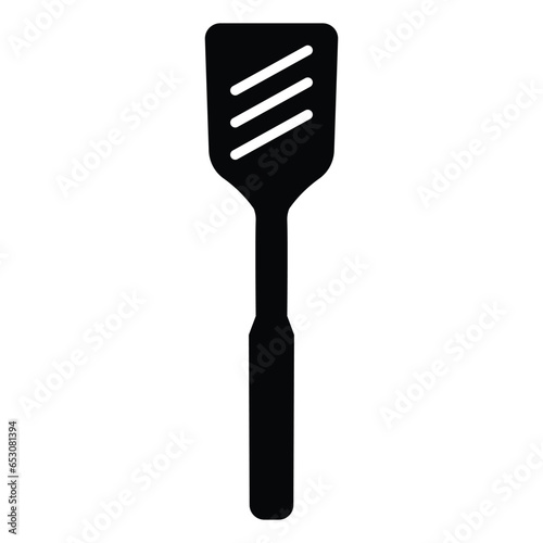 grill spatula icon vektor