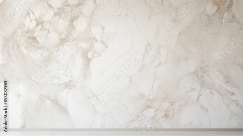 Elegant white marbled stone texture wallpaper with ample copy space
