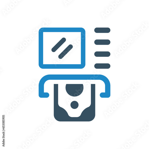 atm icon vector illustration