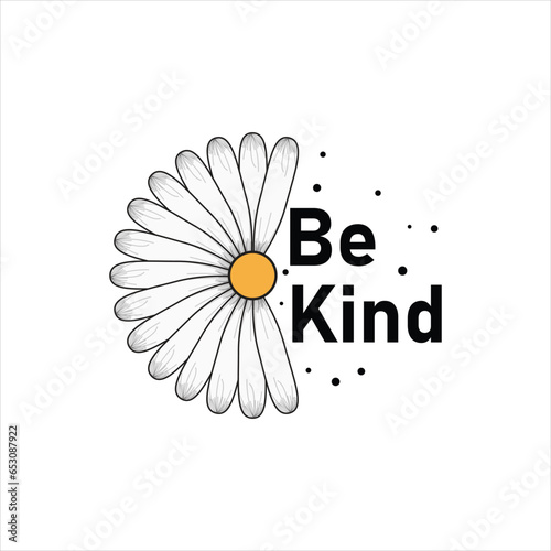 In the world where you can be anything be kind typography t-shirt design. Stylish t-shirt and apparel design.