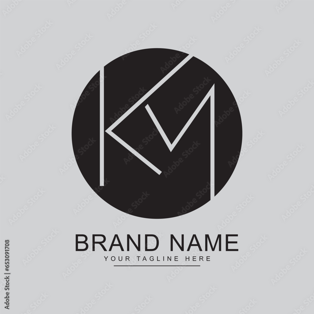 abstract logo design, km logo logo design, company, brand, name abstract logo design, km logo logo design, company, brand, name