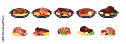 Full Series of Steak in Mideast and Western Food