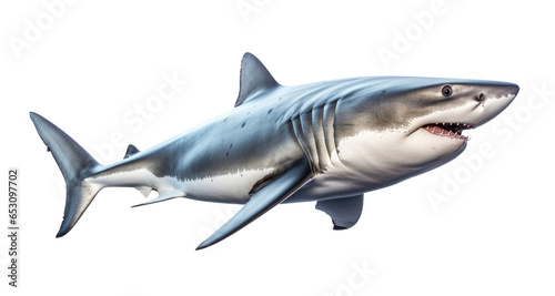 Shark isolated on transparent background