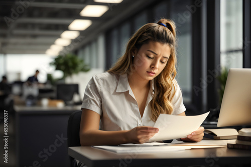woman receiving bad news
