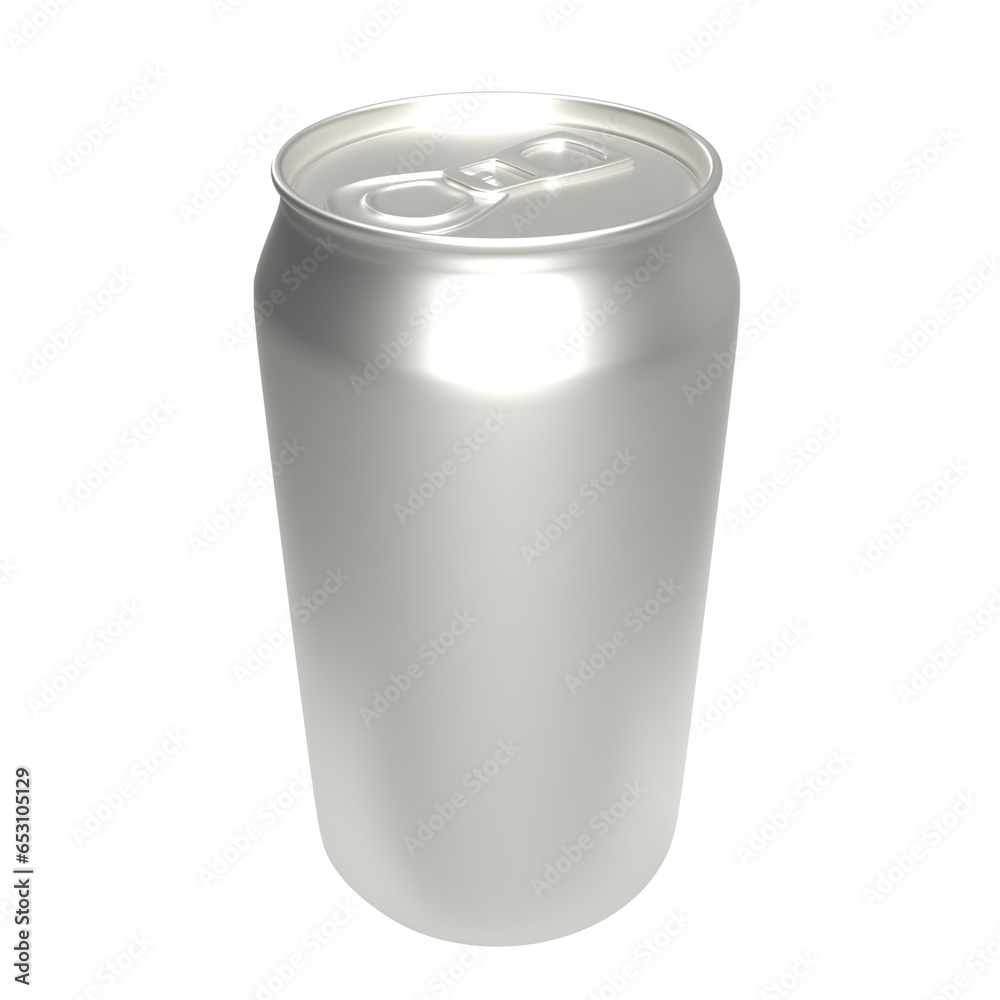 The aluminum can png image 3d rendering The aluminum can png image 3d rendering
