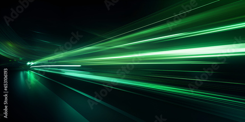 Cyber green neon light background