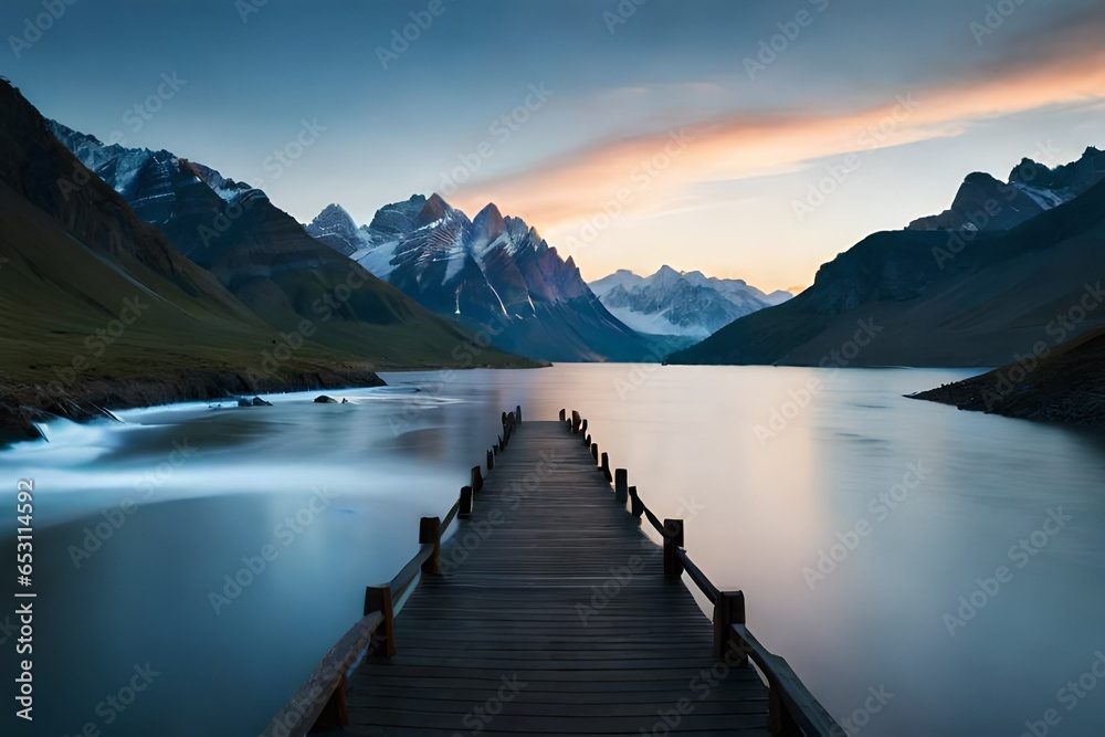 mountain landscae clean wather nature mountain landscae clean wather nature