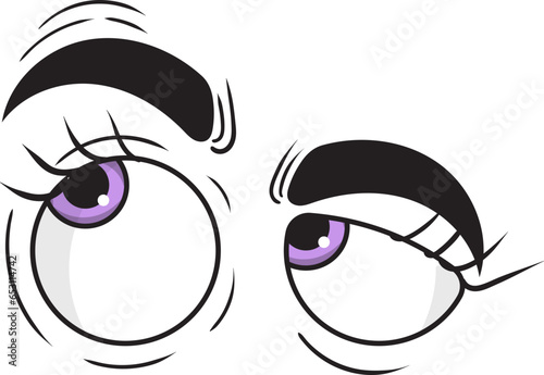 Eyes Illustration Element