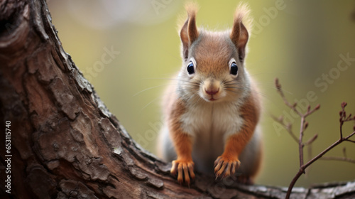 Cute baby squirrel © Daniel