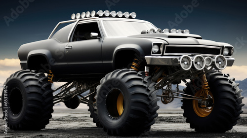 Monster truck hybrid.