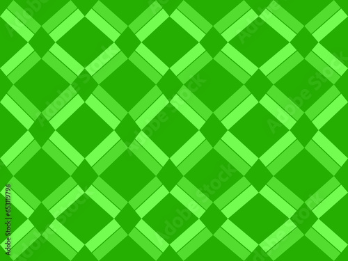 Wallpaper Mural green pattern with triangles Torontodigital.ca