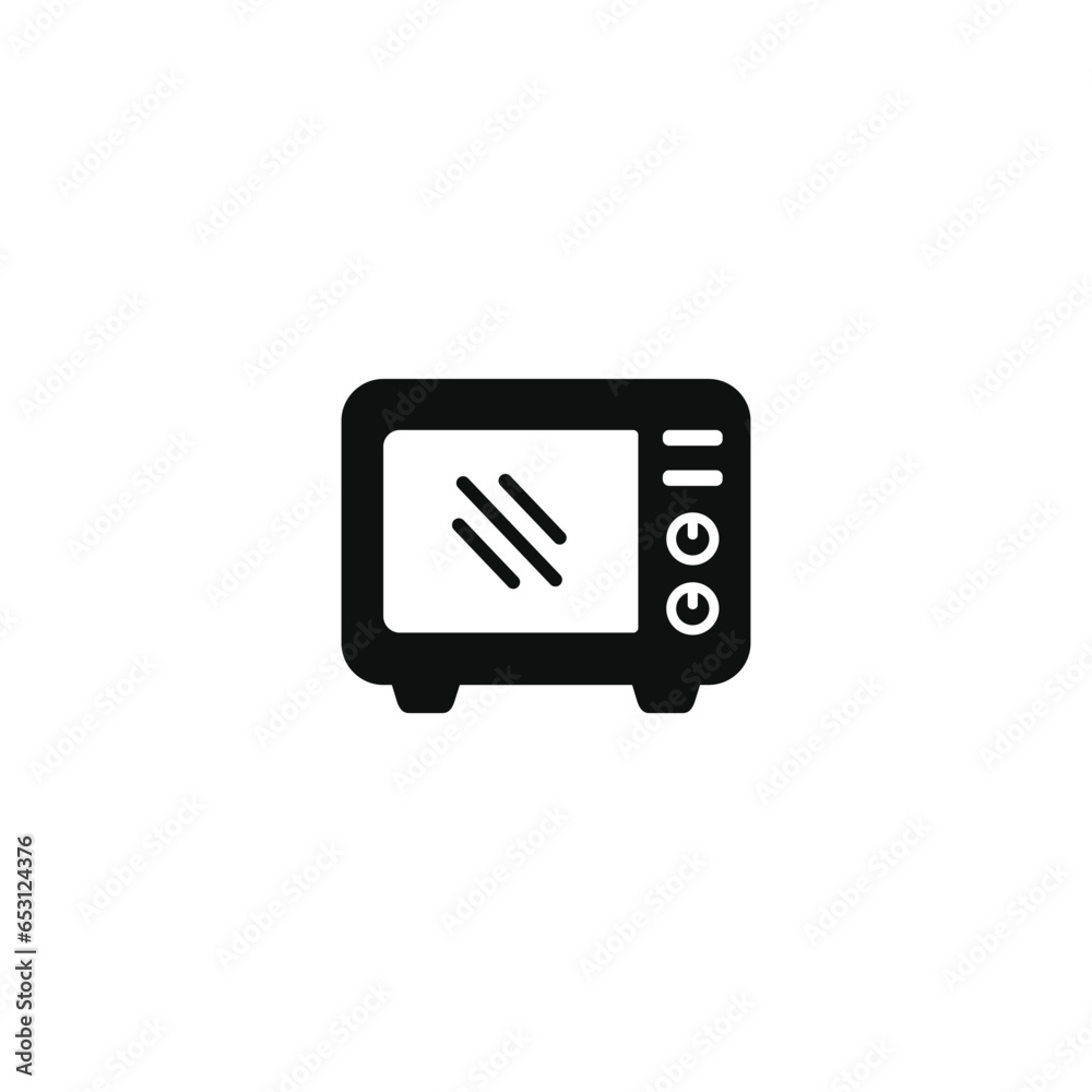 Microwave icon isolated on white background Microwave icon isolated on white background