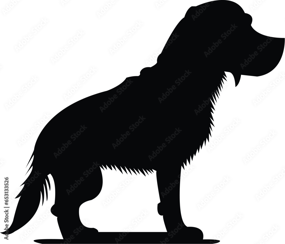 Dog, Pet Dog, Silhouette of a Pet Dog SVG, EPS, PNG, JPEG FILES