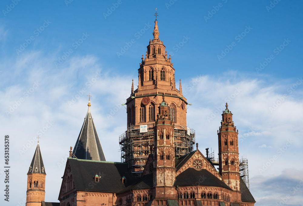 Mainz, Germany City Along the Rhine River