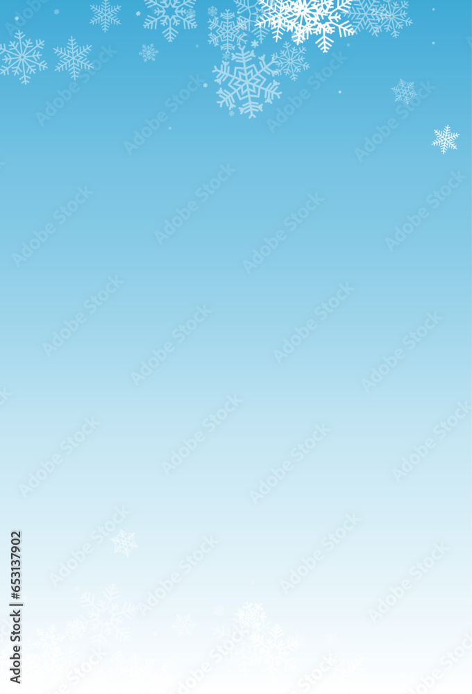Gray Snow Vector Blue Background. Holiday Silver Gray Snow Vector Blue Background. Holiday Silver