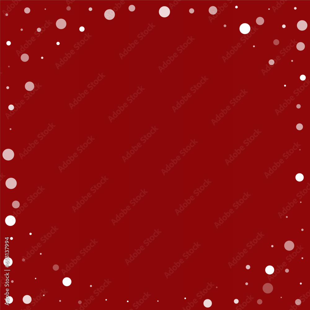 White Snow Vector Burgundy Background. Holiday White Snow Vector Burgundy Background. Holiday