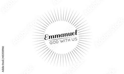 Biblical Phrase, Christian Faith, typography for print or use as poster, card, flyer or T Shirt
