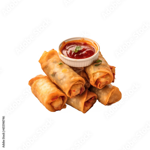 Stack of spring Roll PNG