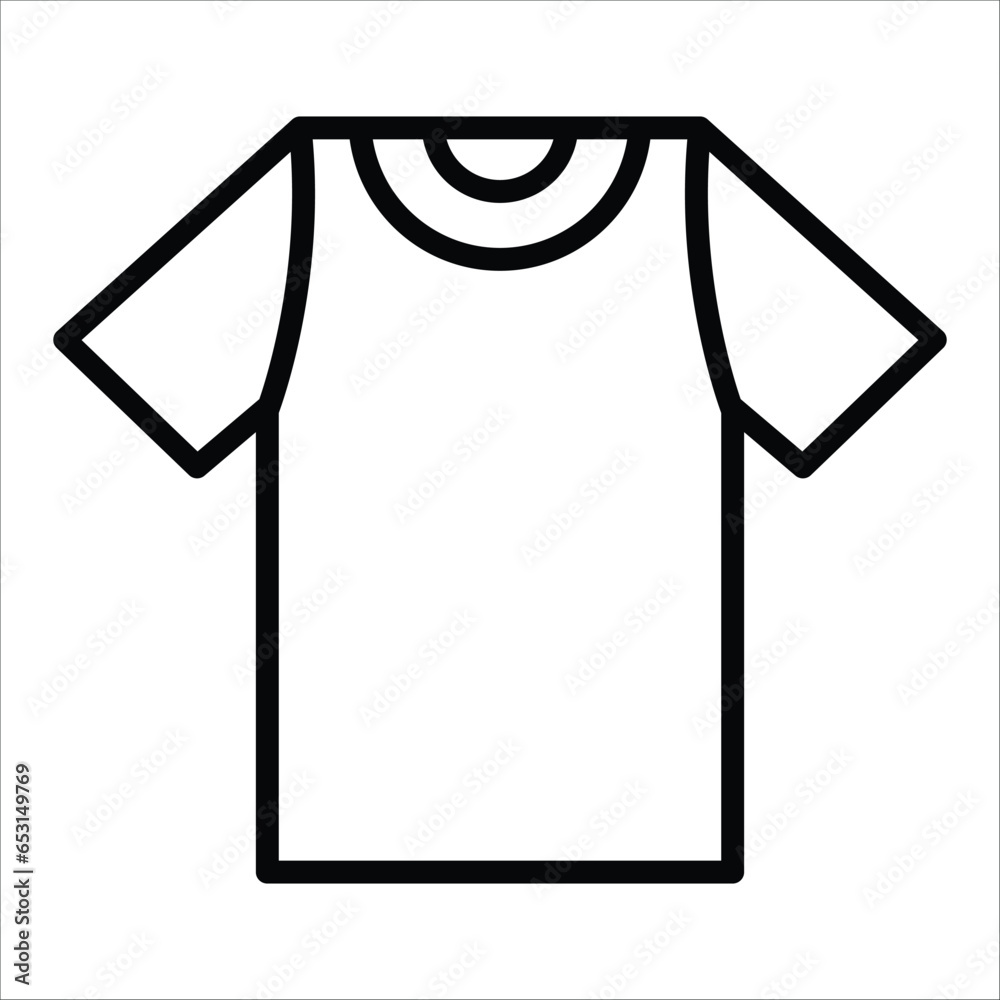 t-shirt icon vector design template t-shirt icon vector design template