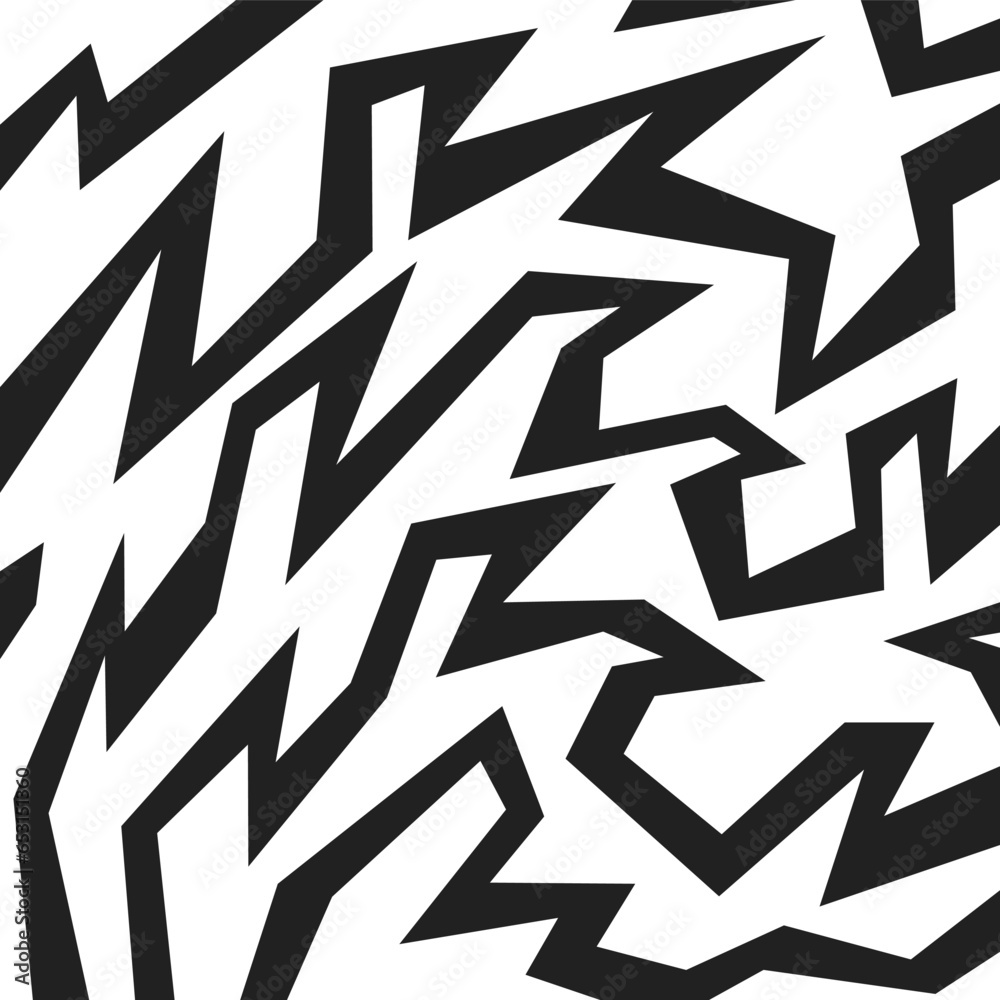 Abstract background with geometric sharp and spike line pattern Abstract background with geometric sharp and spike line pattern