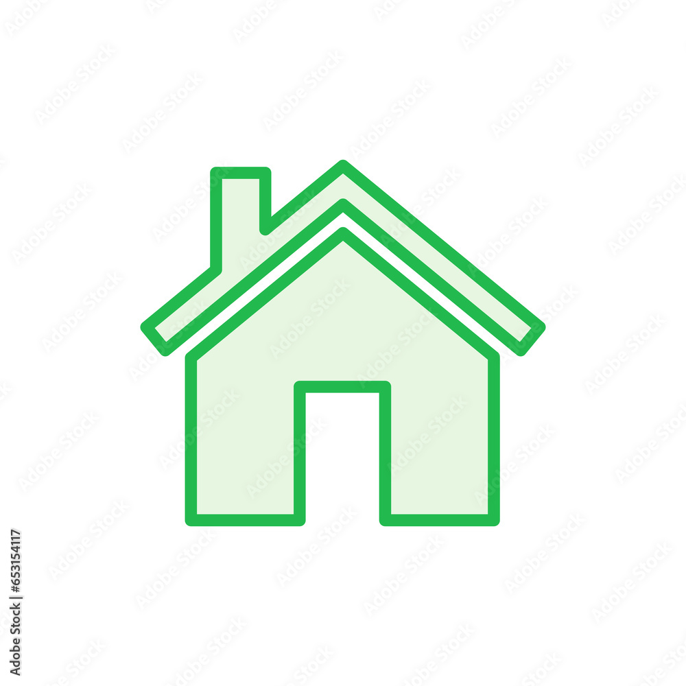 House icon set. Home icon vector