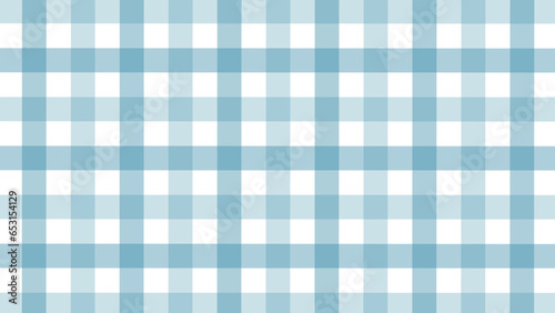Turquoise plaid fabric texture as a background