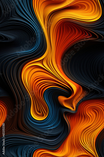 abstract fire background generated by AI