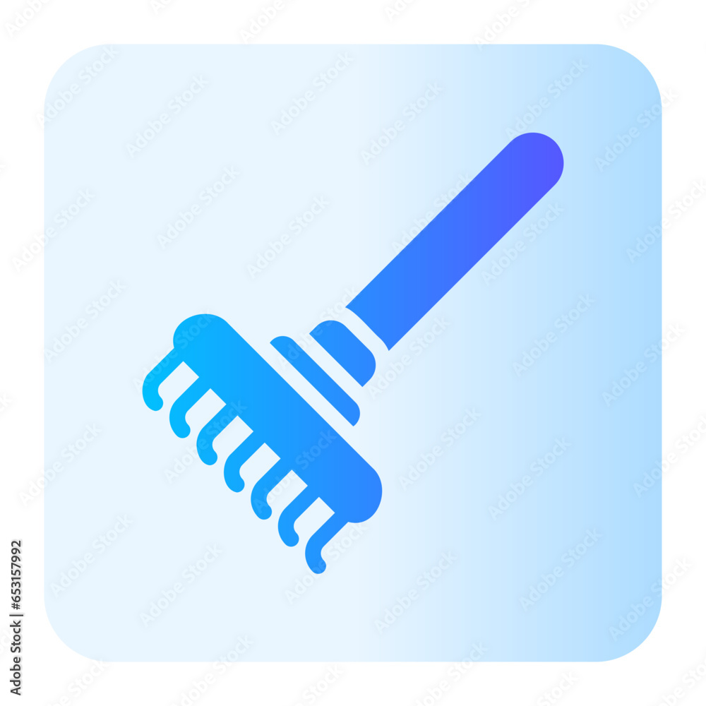 rake gradient icon