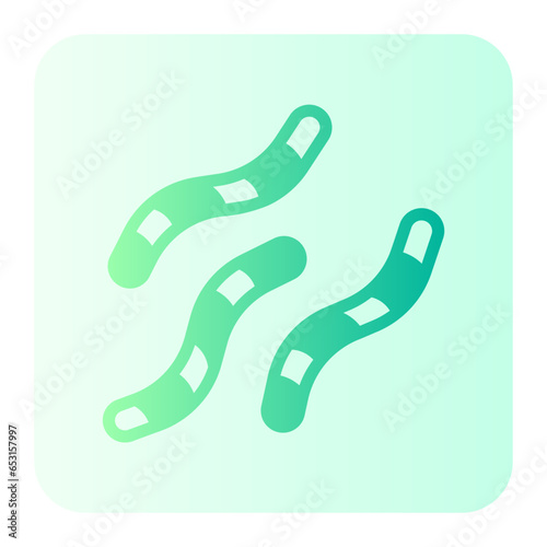 worm gradient icon