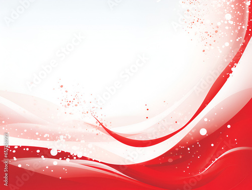Abstract red shiny glitter Christmas background with copy space