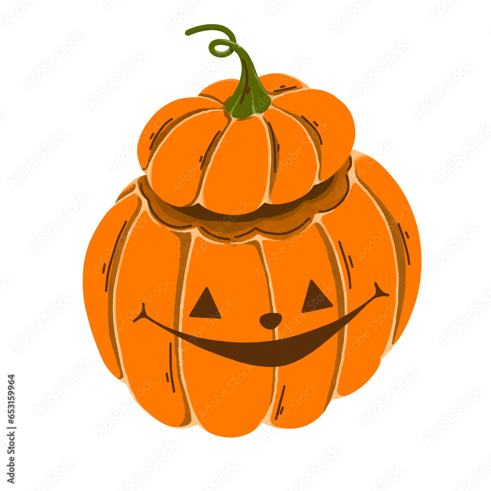 Halloween jack-o'-lantern smile face Halloween jack-o'-lantern smile face