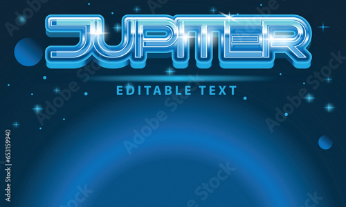 jupiter text effect