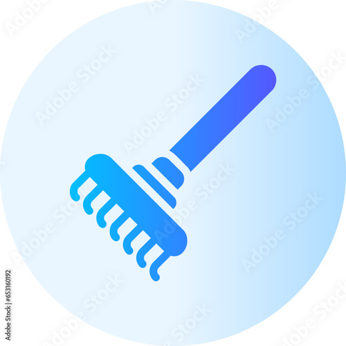 rake gradient icon