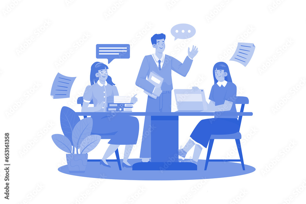 Account managers liaise between agency and clients. Account managers liaise between agency and clients.