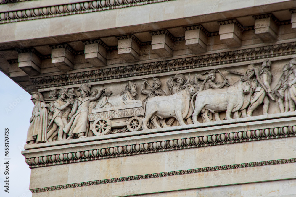 Fototapeta premium detail of a column