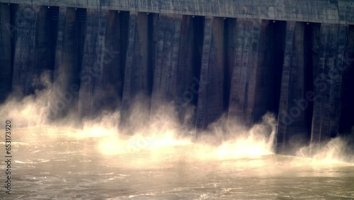 Hydroeletric  power plant of Itaipu , Brazil and Paraguay photo