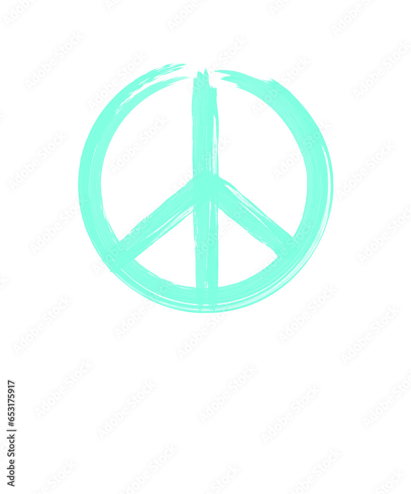 Peace Logo Symbol - Ölfarbe grün
Peace Logo Symbol - Ölfarbe grün
