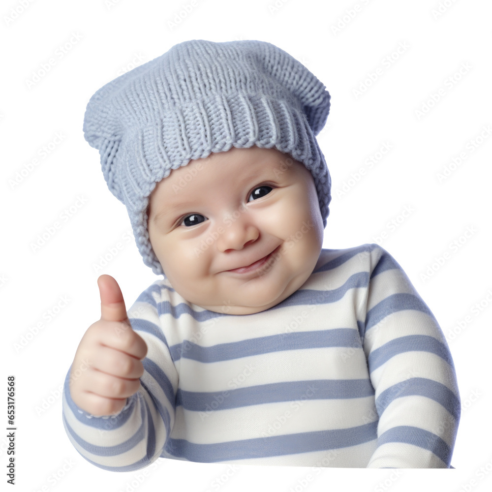 Cute baby giving a funny facial express and gesture Cute baby giving a funny facial express and gesture