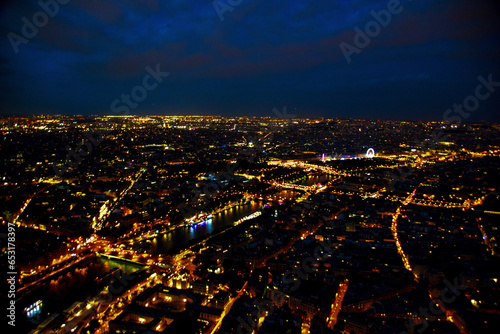 city at night © worm_ flag
