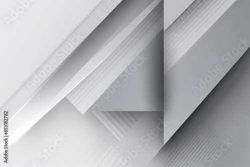 Gray and white abstract background with lines