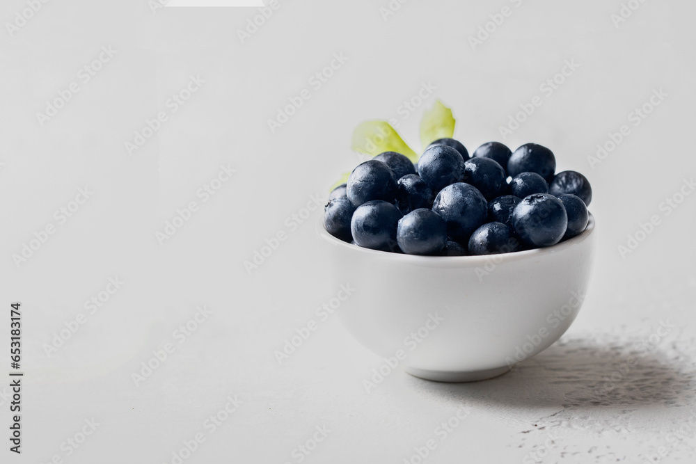 bowl of blueberries bowl of blueberries