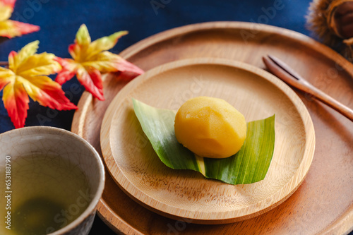 和菓子　芋あん団子 photo