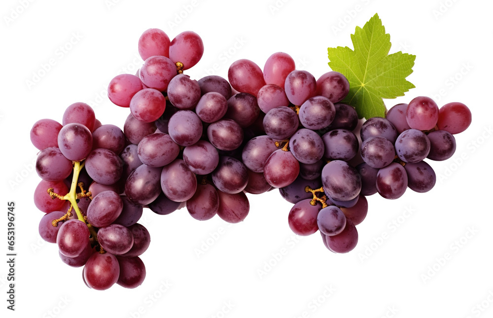 Fresh Grapes Isolated on transparent Background, Vibrant and Juicy Grape Cluster
Fresh Grapes Isolated on transparent Background, Vibrant and Juicy Grape Cluster